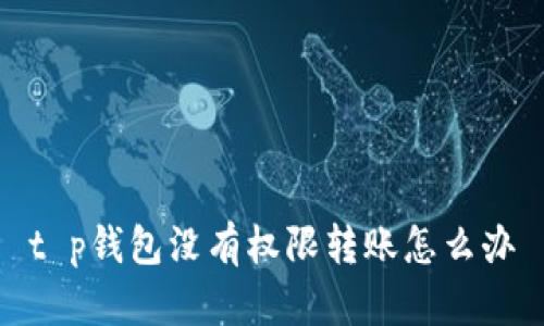 t p钱包没有权限转账怎么办